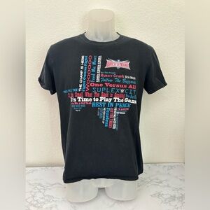 Wrestlemania 32 WWE 2016 Texas Triple H Undertaker Brock Lesnar M T-Shirt​